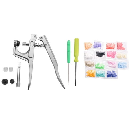 

Fastener Snap Pliers Button+150Pcs T5 Plastic Resin Press Stud Cloth Metal Press Pliers Tools for T3 / T5 / T8 Snap