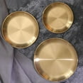 thumbnail image 5 of Elegant Gold Round Storage Tray for Jewelry and Small Items Organization 30cm, 5 of 9