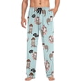 thumbnail image 4 of Top-kevin Cute Sea Otter Pajama Pants Cute Robotic Men's Pajama Bottoms Lounge Sleepwear PJs Sleep Pants, 4 of 11