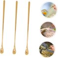 thumbnail image 3 of Reusable Reptile Spoon Pet Food Scoop Lizard Food Feeding Tool Stainless Steel Reptile Feeding Spoons Set, 3 of 5