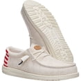 thumbnail image 4 of HEYDUDE Men Wally Americana Il, 4th of July Patriotic Shoes , Off-White, 7, 4 of 6