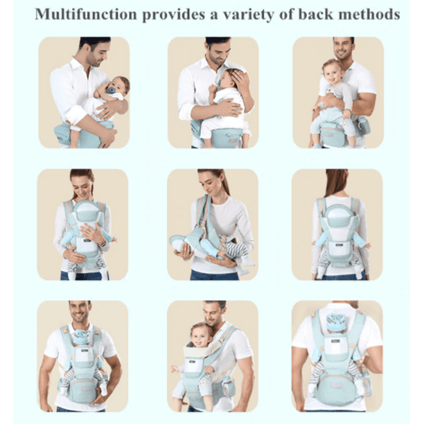 Posturas Masajes Anticolicos Recien Nacido Porta Bebe Canguro