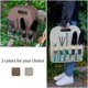 thumbnail image 2 of Bolsa para herramientas de jardinería, bolsa de tela Oxford para kit de herramientas de jardinería, herramientas portátiles de múltiples bolsillos, organizador de café a cuadros, café a cuadros, 2 of 5