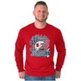 thumbnail image 5 of Vintage Football Athlete Smurf Long Sleeve TShirt Men Women Brisco Brands M, 5 of 6