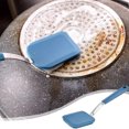 thumbnail image 2 of Fiudx Cepillo de Limpieza de Silicona, Cerdas Suaves para Ollas y Cuencos, Diseño Ergonómico de Espátula, Elimina Manchas Difíciles, Herramienta de Cocina Versátil, Secado Fácil, Azul, Verde y Rojo,, 2 of 7