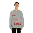 thumbnail image 4 of Faith, Hope and Love Sweatshirt, 4 of 9