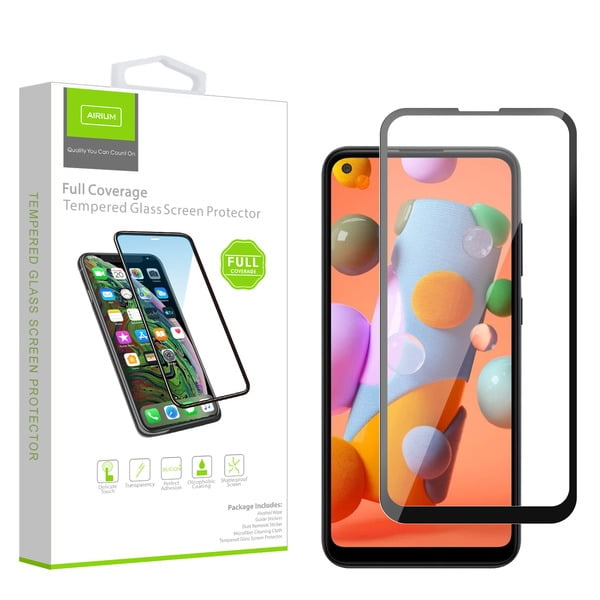 Samsung Galaxy A11 Screen Protector Full Coverage Tempered Glass Film Lcd Transparent 3d Touch Anti Fingerprint Case Friendly Premium Tempered Glass Screen Protector For Samsung Galaxy A11 Walmart Com