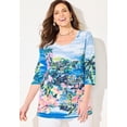 thumbnail image 4 of Catherines Women's Plus Size 3/4 Sleeve Seasonal Tee, 4 of 4