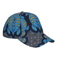 thumbnail image 3 of Naloa Original Classic Low Profile Hat Men Women Baseball Cap Dad Hat Adjustable Unconstructed Turtle Print Cap, 3 of 9