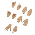 thumbnail image 1 of 5 pares 1/6 12 '' s femeninas manos modelos de manos piel marrón uñas Zulema  Manos femeninas de 12 pulgadas, 1 of 8
