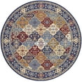 thumbnail image 4 of Nourison Grafix Persian Multicolor 8' x ROUND Area Rug, (8 Round), 4 of 9