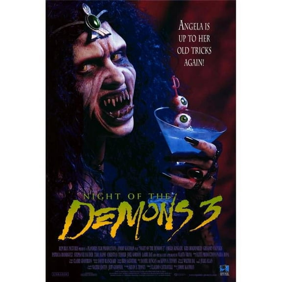 Pop Culture Graphics  Night of The Demons 3 Movie Poster Print - 27 x 40