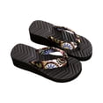 thumbnail image 3 of Domuza Platform Flip Flops for Women Chunky Sole Slides 2026 Summer Indoor Outdoor House Slippers Lightweight Sandals for Wide Feet Black 8.5（EU-41）, 3 of 5