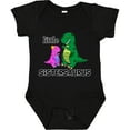 thumbnail image 3 of Inktastic Little Sistersaurus Girls Baby Bodysuit, 3 of 5