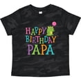 thumbnail image 3 of Inktastic Happy Birthday Papa Boys or Girls Toddler T-Shirt, 3 of 5