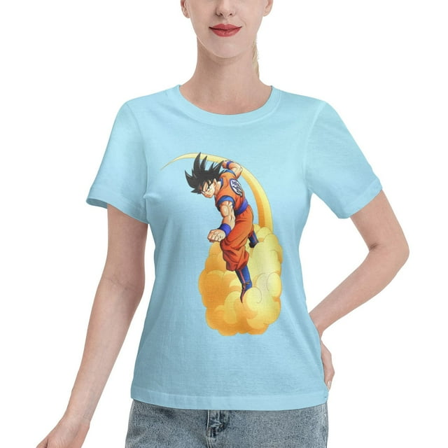 Women's Basic Short Sleeve T-Shirt Dragon Ball Wukong