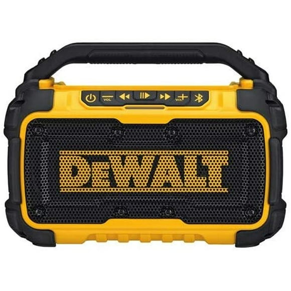 Bocina Portatil DeWalt DCR010 Bluetooth 20V 100ft -Amarillo