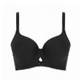 thumbnail image 1 of Brassier BrasJade para Mujer, Con Copas Preformadas, Negro Talla 36B, 1 of 4