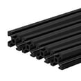 thumbnail image 5 of 4pcs 1250mm V Slot 2020 Aluminum Extrusion European Standard Anodized Linear Rail for 3D Printer Parts and CNC DIY (Black), 5 of 5
