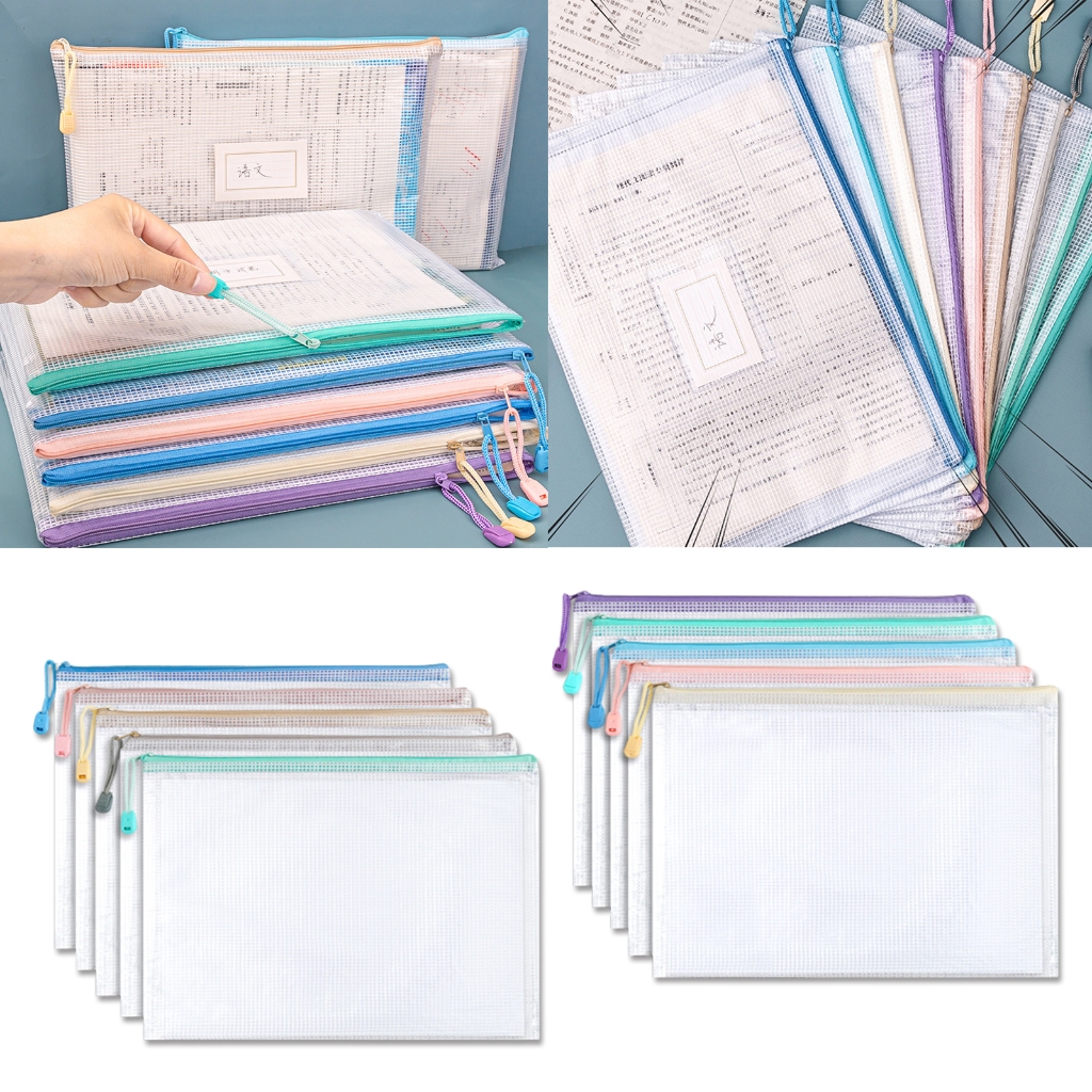 Waterproof File Folder Letter Size File Wallet Office Documents Folder Bag