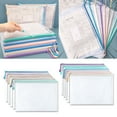 thumbnail image 2 of JZROCKER Waterproof File Folder Zipper Documents Storage Bag for Student Teacher, 2 of 21
