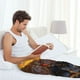 thumbnail image 5 of Fotbe Lizard With Sunglasses Sunset Pantalones de Pijama para Hombre, Pantalones de Dormir, Pantalones de Casa con Cintura Ajustable y Bolsillos-Small, 5 of 6