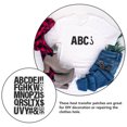 thumbnail image 2 of 10 Sheets Iron On Letters Heat Transfer Letters Sticker Heat Transfer T-shirt Sticker, 2 of 8