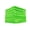 Lime Green, variant on The Rag Company - Creature Edgeless - 420gsm, 16in x 16in, Black (10 Pack)