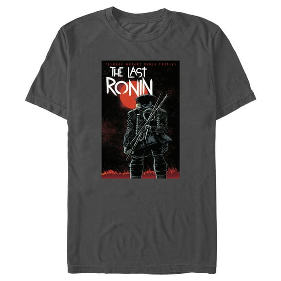 Men's Teenage Mutant Ninja Turtles The Last Ronin Issue 1 Cover Graphic Tee Charcoal 3X Large