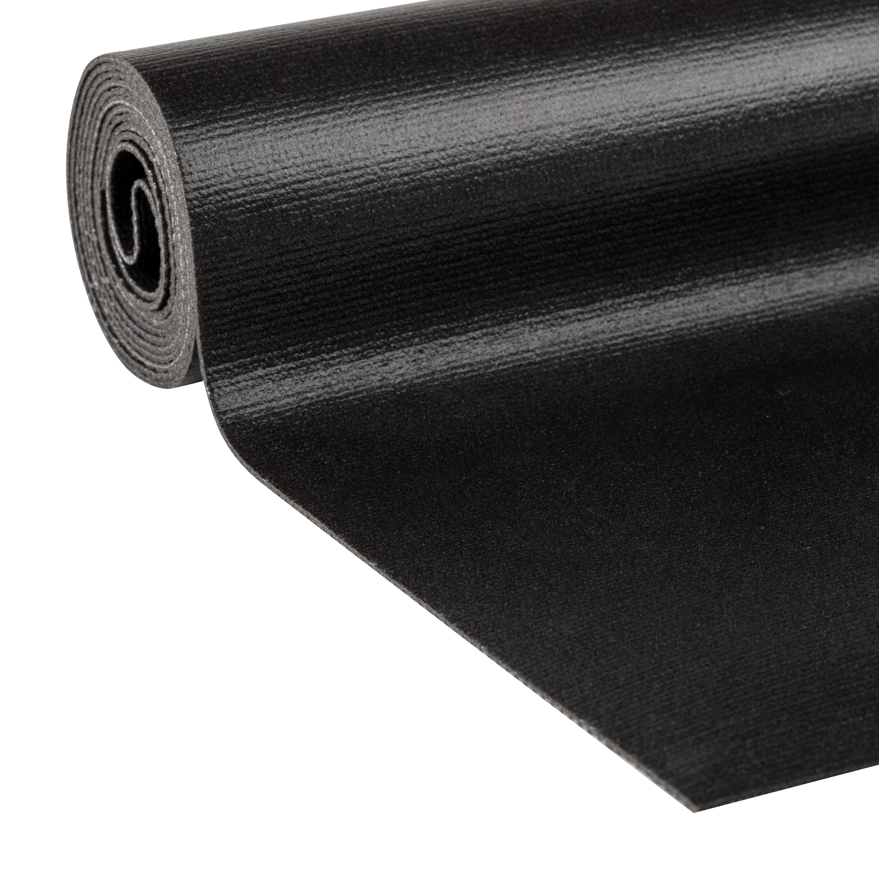 Easy Liner Solid Grip 18 in. x 5 ft. Black Tool Box Liner