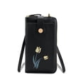 thumbnail image 1 of Bolso de hombro pequeño, bolso cruzado, billetera para teléfono celular, bolso cruzado liviano para mujer, negro:;:;, 1 of 5