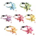 thumbnail image 3 of Popvcly Floral Cat Collar Kitten Collar Cat Collars for Girl Cats Cat Collars for Boy Catscat Collars Breakaway Gps Cat Tracker Kitten Collar with Bell Cat Collars, Harnesses & Leashes, 3 of 9