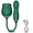 Green, variant on XBONP Rose Vibrator Sucking Vibrator 10 Speed Vibrating Rose Toy G-Spot Massager Sex Toys Purple