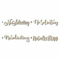 thumbnail image 1 of No Soliciting Sign Unfinished Wood Cutout Home Decor DIY Option 4- 24" Wide / 1/8", 1 of 3