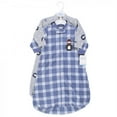 thumbnail image 2 of Hudson Baby Infant Boy Long-Sleeve Fleece Sleeping Bag, Blue Penguin, 0-9 Months, 2 of 4