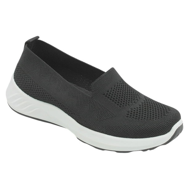 Tenis sin cordones Exterior Textil Color Negro Para Mujer De RBMOVE