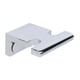 thumbnail image 2 of Gancho Baño Helvex Metal Cromado 5X4.8X2.3 Cm, 2 of 3