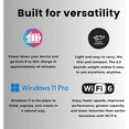 thumbnail image 6 of HP 17 inch Business Laptop - 17.3" FHD IPS Anti-Glare Display,6-Cores AMD Ryzen 5 7430U, AMD Radeon Graphics, 16GB RAM 512GB SSD, Wi-Fi 6, Windows 11 Pro, 6 of 8