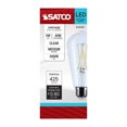 thumbnail image 4 of Satco S12535 ST19  LED Light Bulb 5W 120V 5000K E26 Medium Base Dimmable Wet Location (6 Pack), 4 of 10