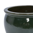 thumbnail image 5 of MAYEERTY 3 Pack Ceramic Planter Pot, Planter for Indoor Outdoor Patio, Garden, Antique Blue Green, 5 of 7