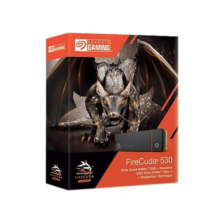 Seagate - FireCuda 530 2TB Internal SSD PCIe Gen 4 x4 NVMe with Heatsink for PS5