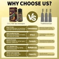 thumbnail image 5 of Hair Dye Shampoo 3 in 1,Professional Semi-Permanent Color Shampoo for Women & Men, Easy To Use,16.9 Fl Oz(Cherry Brown), 5 of 6