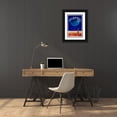 thumbnail image 3 of Vintage Apple Collection 23x32 Black Ornate Wood Framed with Double Matting Museum Art Print Titled - Martell, 3 of 4
