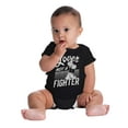 thumbnail image 4 of Popeye the Sailor Loves Not a Fighter Bodysuit Jumper Girls Infant Baby Brisco Brands 18M, 4 of 6