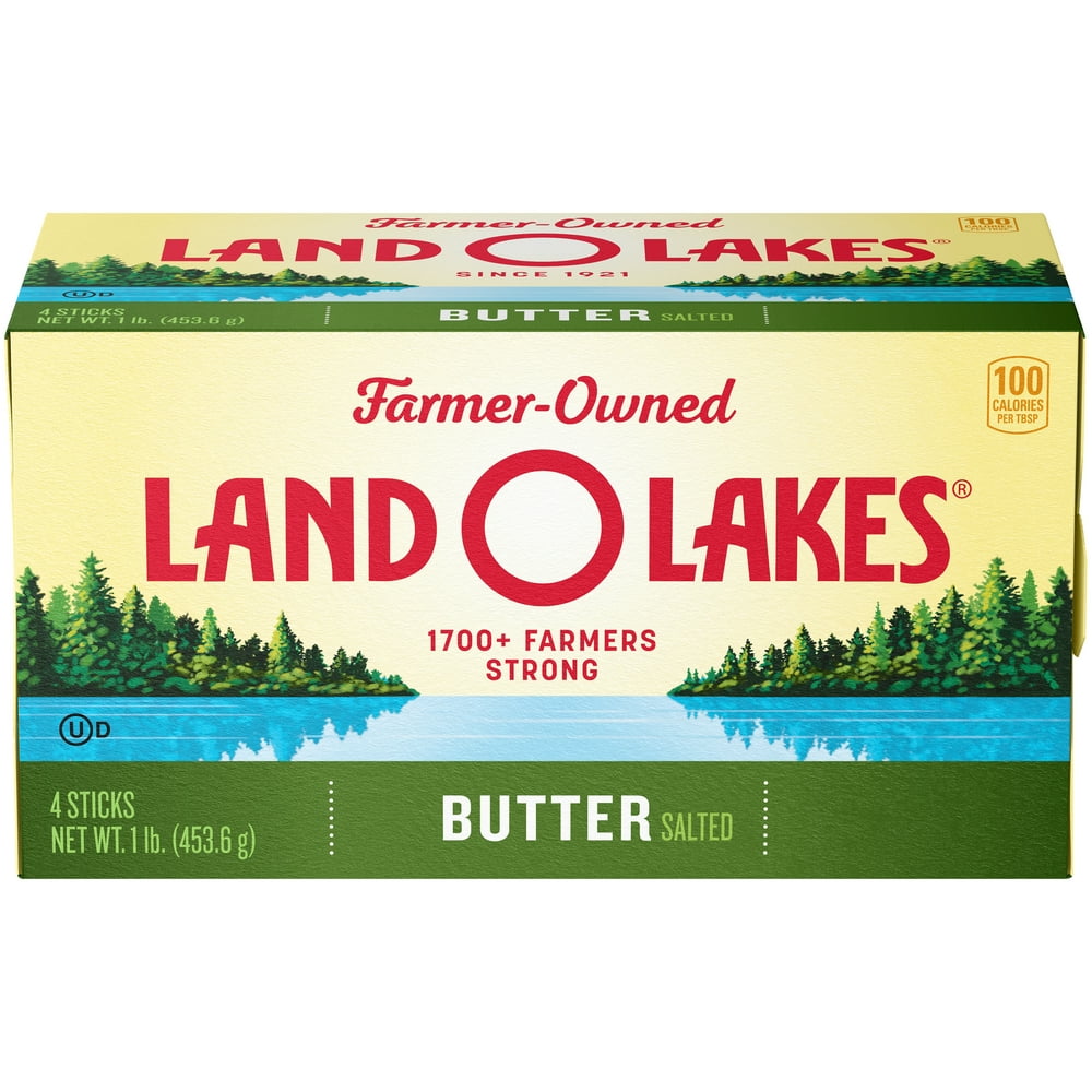 Land O Lakes® Salted Butter, 1 lb in 4 Sticks