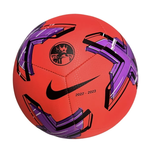 aangenaam Ontaarden kussen Nike Premier League Pitch Soccer Ball 22/23(Crimson/Purple)-Size 5 -  Walmart.com