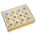 thumbnail image 3 of 12 Uds. Bolas de cinta de Golf de colores regalo de ceremonia pelota de Golf pelota de entrenamiento decorativa para celebración interior al aire libre amarillo, 3 of 10