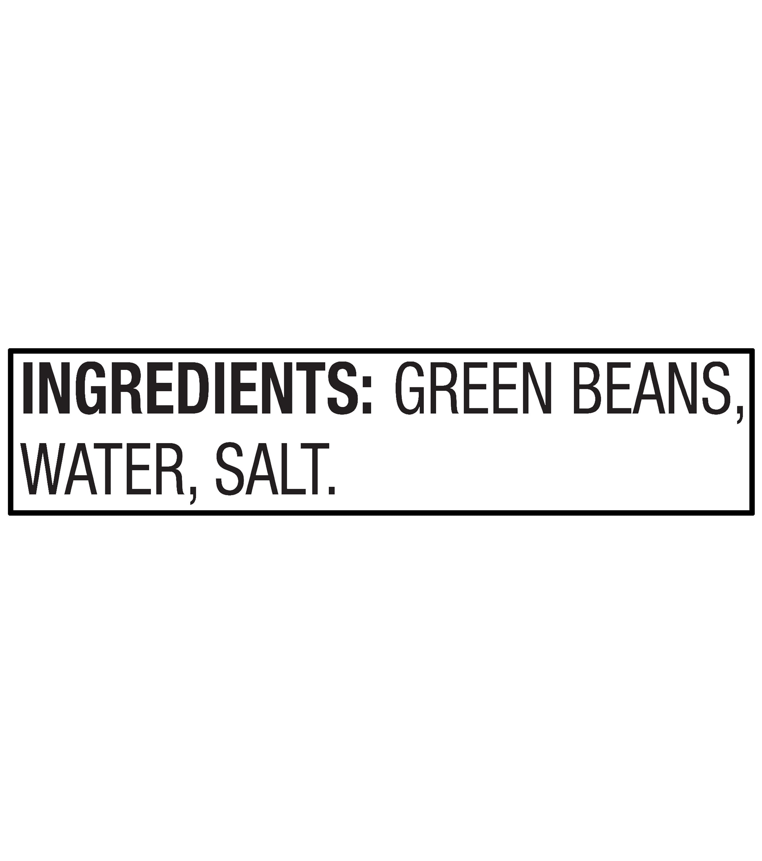 Great Value Canned Whole Green Beans, Gluten-Free, 14.5 oz