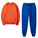 thumbnail image 2 of Puntoco Conjunto deportivo de pantalones deportivos informales con cuello redondo y sólido para mujer Puntoco Puntoco-8738, 2 of 5