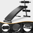 thumbnail image 4 of Spaco Adjustable Arc-Shaped Decline Sit up Bench, Home Gym Sit Up Bench for Glute & Ab Workouts, 4 of 8